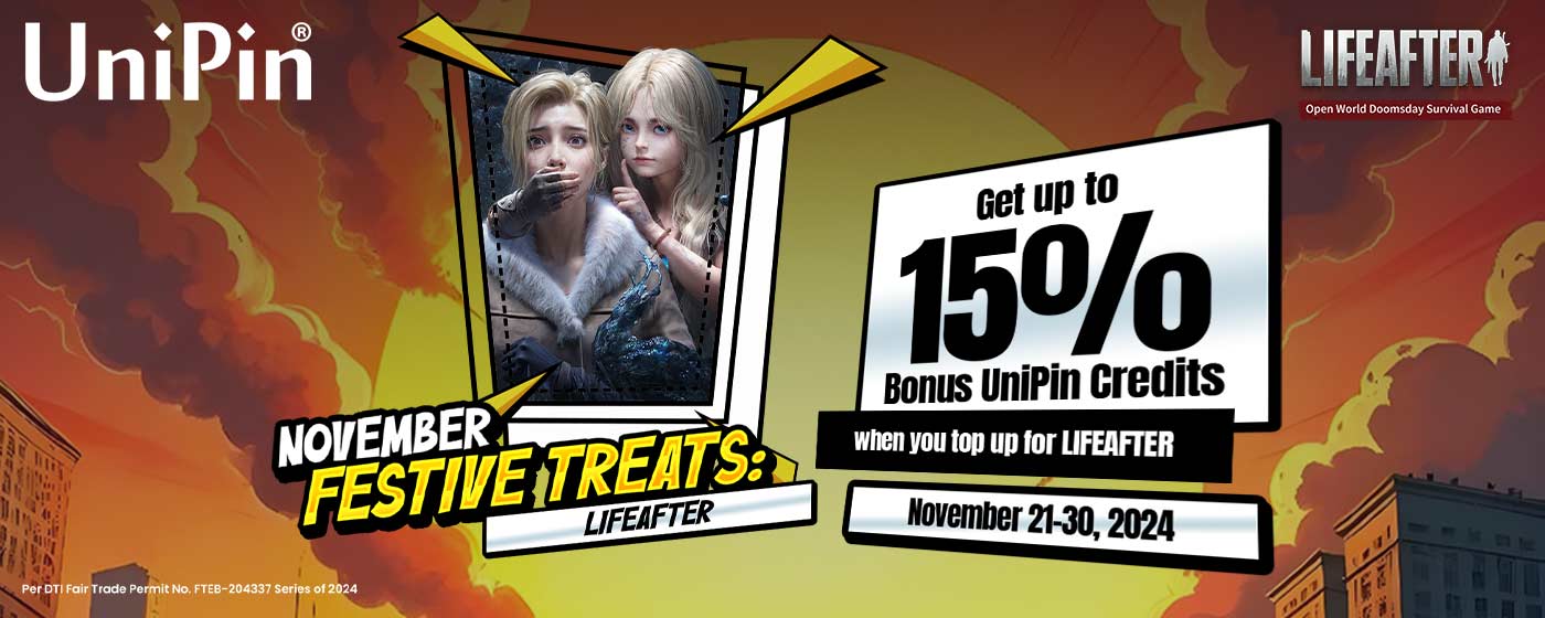 November Festive Treats: Lifeafter (PH)
